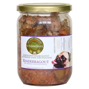 Schlemmermaul Nassfutter Rinderragout