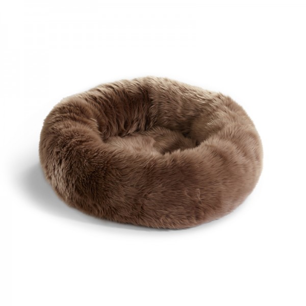 MiaCara Lana, Katzenbett, Taupe/braun meliert