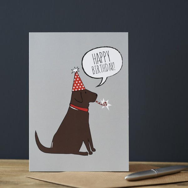 Sweet Williams Karte Geburtstag Labrador