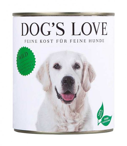 Dogs Love Nassfutter Wild