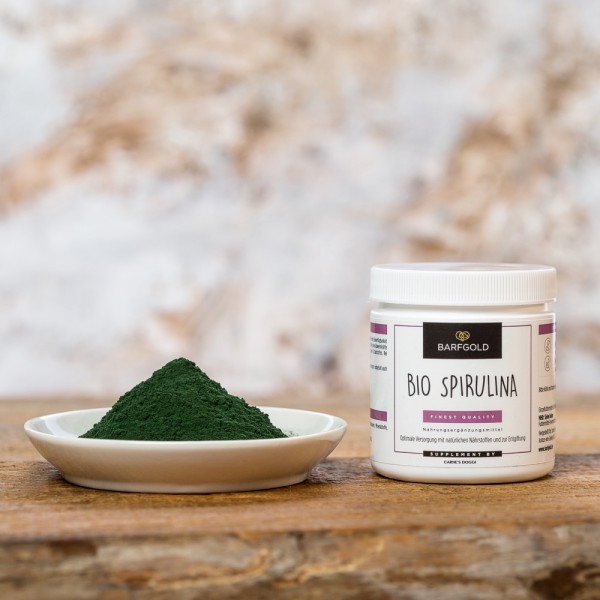 Barfgold Nahrungsergänzung BIO Spirulina