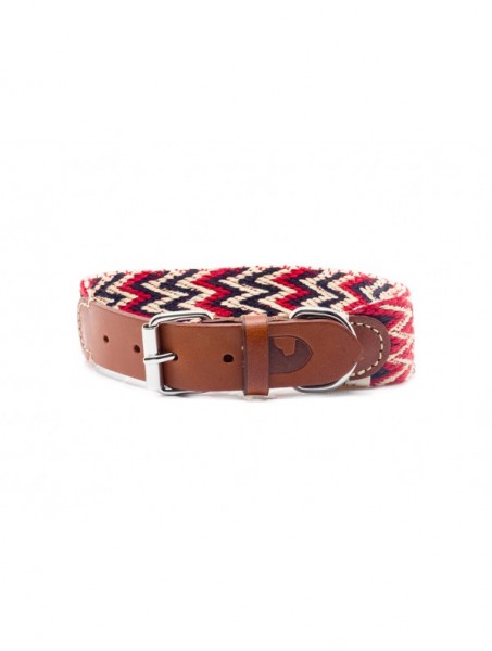 Buddys Hundehalsband Peruvian Red