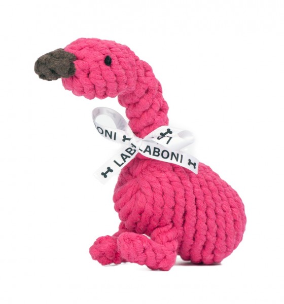 Laboni Tauspielzeug Franzi Flamingo