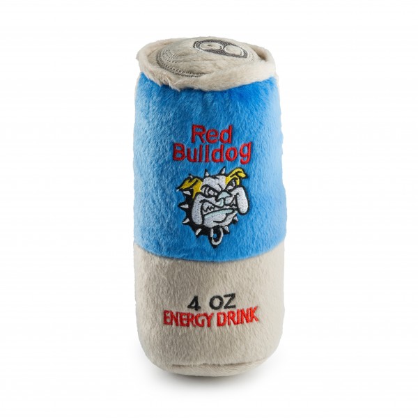 Hundespielzeug Plüsch Red Bulldog Dose