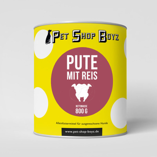 PSB Nassfutter Pute mit Reis