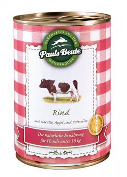 Pauls Beute Nassfutter Rind