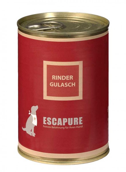 Escapure Nassfutter Rinder Gulasch