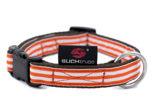 Suchtrupp Hundehalsband Orange Beach