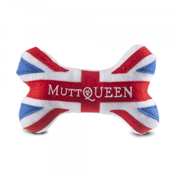 Hundespielzeug Plüschknochen Mutt Queen