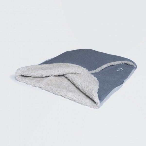 Cloud7 Hundeschlafsack Nest Tweed Winterblue