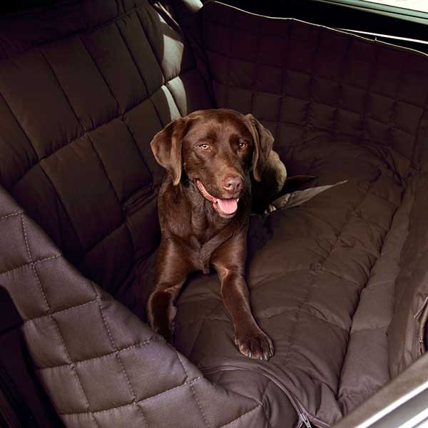 Doctor Bark Autodecke Rücksitz 3-Sitze Braun