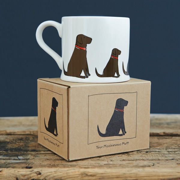 Sweet Williams Tasse - Chocolate Labrador