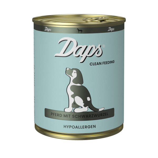 Daps Nassfutter HYPOALLERGEN - Pferd mit Schwarzwurzel