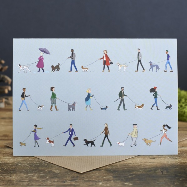 Sweet Williams Karte Dogwalker