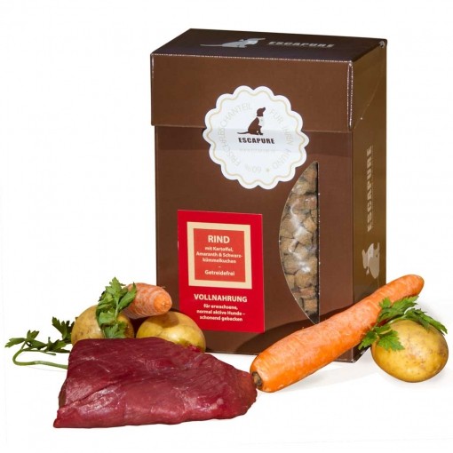 escapure Trockenfutter Rind