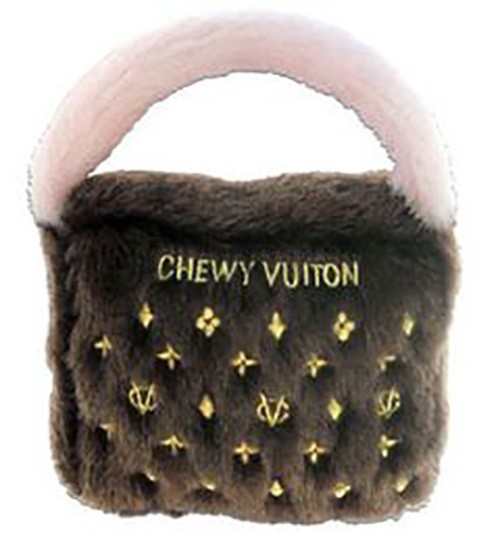 Hundespielzeug Plüsch Tasche Chewy Vuiton
