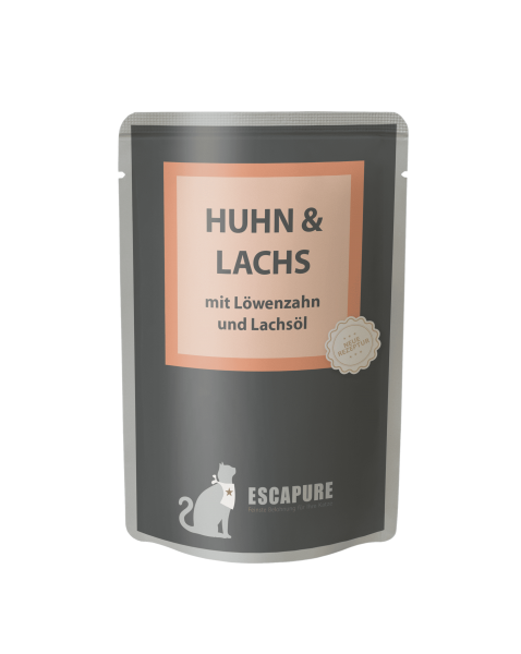 escapure Katze Nassfutter Huhn & Lachs