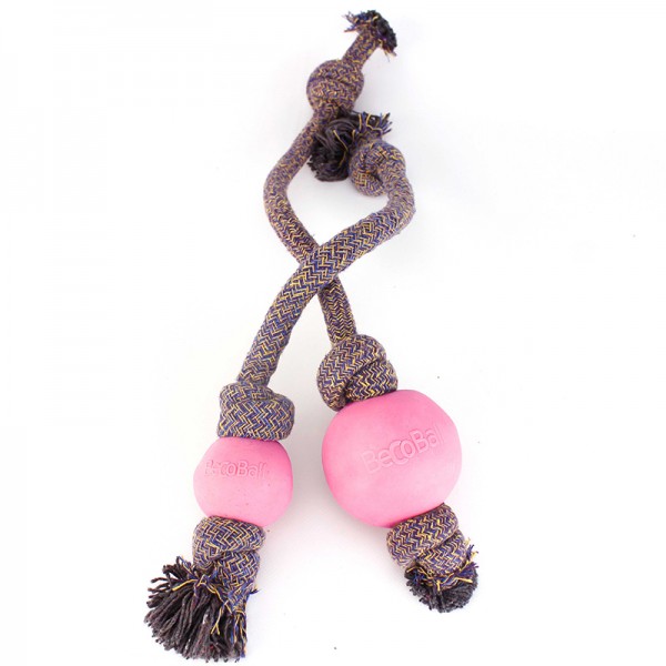 BEco Becoball mit Seil, Pink