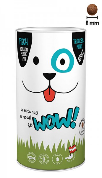Wow! Trockenfutter-Minis Adult Fisch