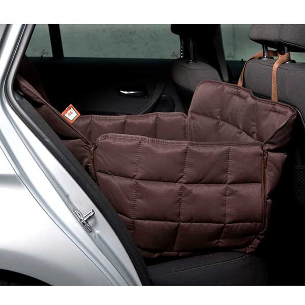 Doctor Bark Autodecke Rücksitz 1-Sitz Braun
