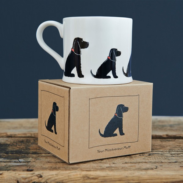 Sweet Williams Tasse - Labradoodle Black