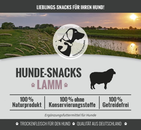 Hunde-Snack Lamm