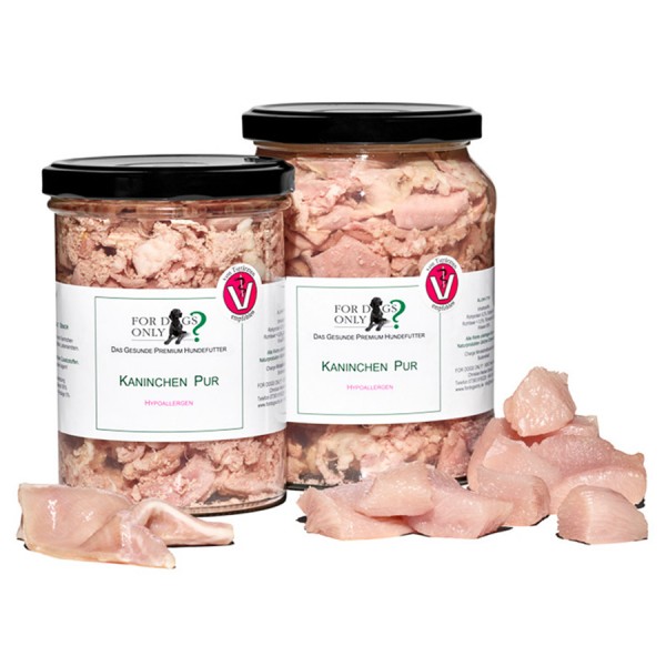 FORDOGSONLY? Feuchtfutter Kaninchen pur