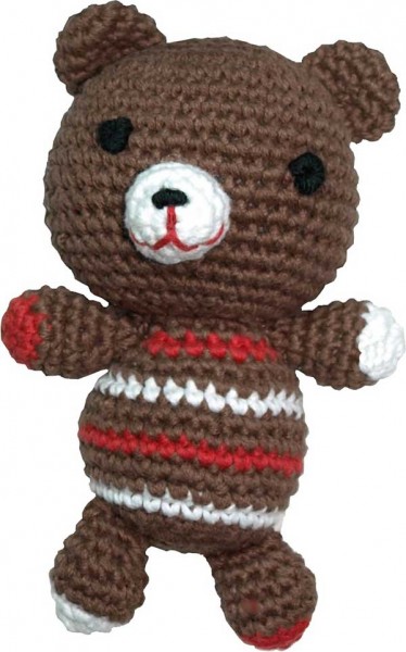 Häkelspielzeug Teddy, braun
