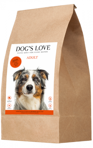 Dogs Love Trockenfutter Rind
