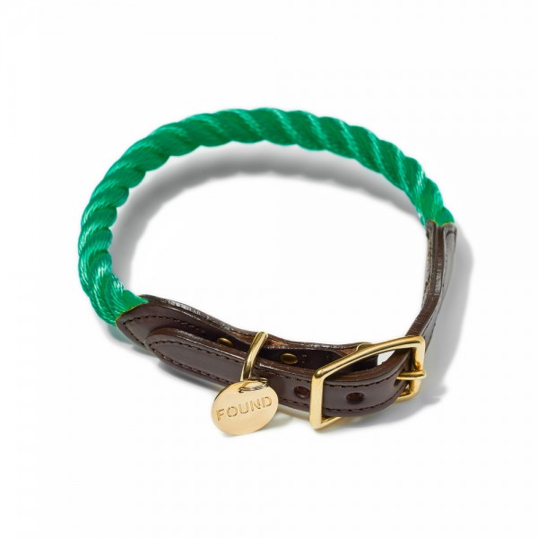 Found my animal Halsband Rope Miami Green