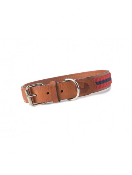 Buddys Hundehalsband Baseball Red