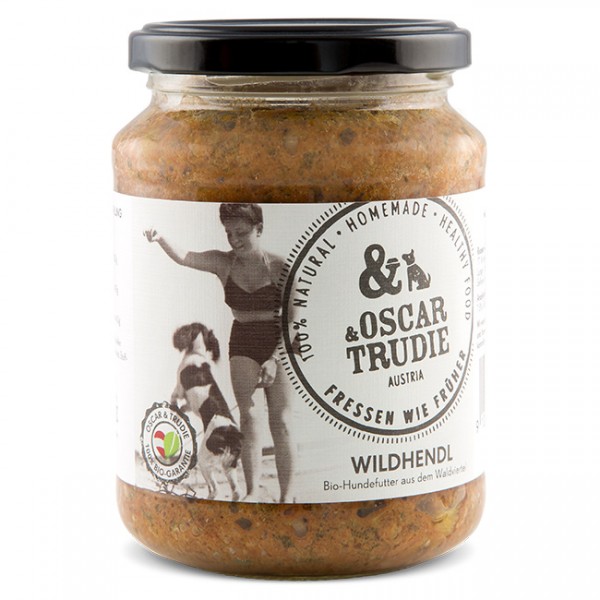 Oscar & Trudie BIO Nassfutter Wildhendl 330gr