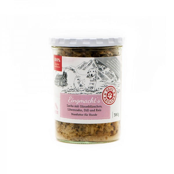 P&P Nassfutter Eingmachts Lachs mit Reis