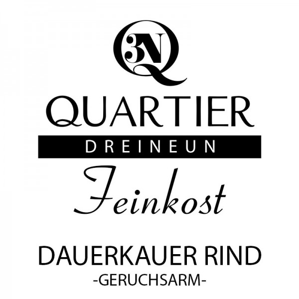Q3N Feinkost Dauerkauer Rind-geruchsarm