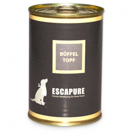 Escapure Nassfutter Büffel Topf