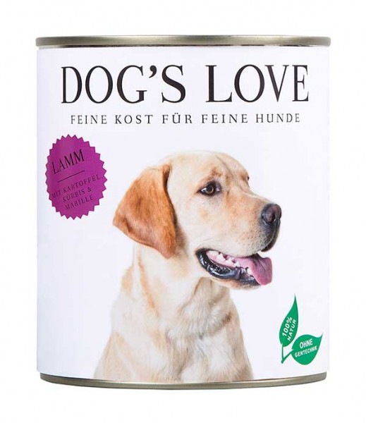 Dogs Love Nassfutter Lamm