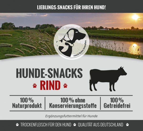 Hunde-Snack Rind