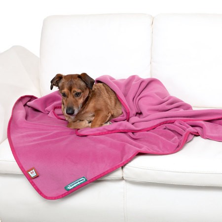 Doctor Bark Kuscheldecke Fleece Hot Pink